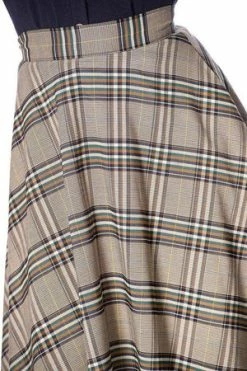 Banned Lady Olive Skirt -Burleska shop lady olive skirt banned 3 300x