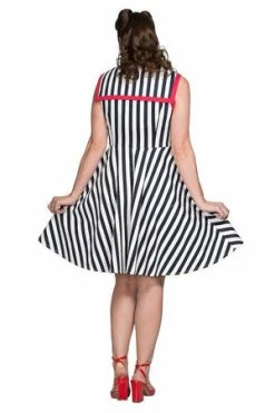 Banned Land Ahoy Dress -Burleska shop land ahoy dress banned 2 300x