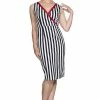 Banned Land Ahoy Pencil Dress -Burleska shop land ahoy pencil dress banned 300x