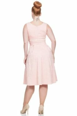 Voodoo Vixen Lauren Peach Bridal Dress -Burleska shop lauren peach bridal dress voodoo vixen 2 300x