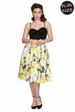 Banned Lemon Pleat Skirt 10 Banned Lemon Pleat Skirt -Burleska shop lemon pleat skirt banned 2 300x