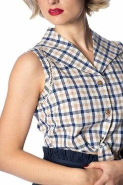 Banned Lets Vacay Button Top -Burleska shop lets vacay button top banned 3 300x