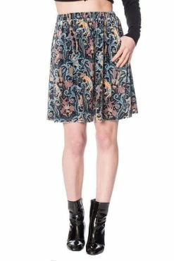 Banned Liberty Dragons Skirt -Burleska shop liberty dragons skirt banned 3 300x