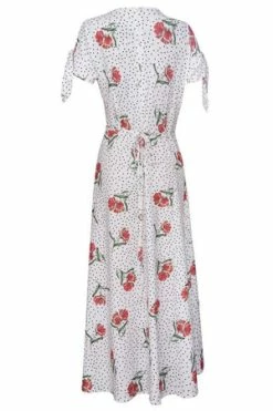 Voodoo Vixen Lilian V-neck Dress -Burleska shop lilian v neck dress voodoo vixen 9 300x