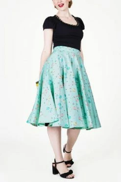 Voodoo Vixen Lilly Retro Scooter Print Swing Skirt 8 Voodoo Vixen Lilly Retro Scooter Print Swing Skirt -Burleska shop lilly retro scooter print swing skirt voodoo vixen 3 300x