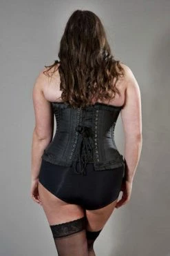 Burleska Lily Overbust Plus Size Corset In Taffeta 9 Burleska Lily Overbust Plus Size Corset In Taffeta -Burleska shop lily overbust plus size corset in taffeta burleska 3 300x