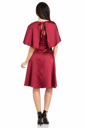 Voodoo Vixen Lisa Cape Dress 4 Voodoo Vixen Lisa Cape Dress - Image 2