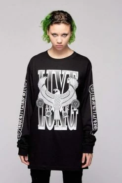Long Clothing Live Long Eagle Unisex Long Sleeve T-Shirt -Burleska shop live long eagle unisex long sleeve t shirt long clothing 2 300x