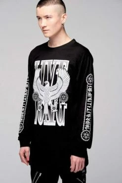 Long Clothing Live Long Eagle Unisex Long Sleeve T-Shirt -Burleska shop live long eagle unisex long sleeve t shirt long clothing 3 300x