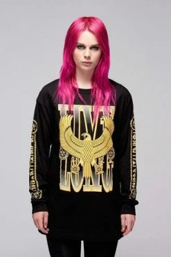 Long Clothing Live Long Eagle Unisex Long Sleeve T-Shirt -Burleska shop live long eagle unisex long sleeve t shirt long clothing 5 300x