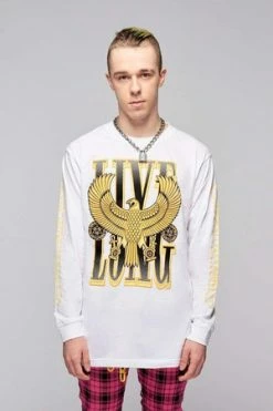 Long Clothing Live Long Eagle Unisex Long Sleeve T-Shirt -Burleska shop live long eagle unisex long sleeve t shirt long clothing 7 300x