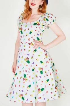 Voodoo Vixen Lola Fruit Print Flared Tea Dress 10 Voodoo Vixen Lola Fruit Print Flared Tea Dress -Burleska shop lola fruit print flared tea dress dra 8669 01.448 300x