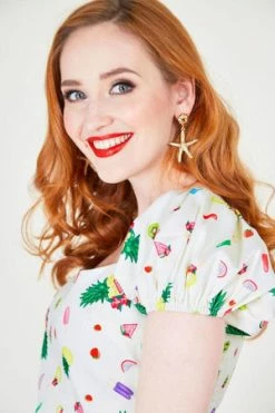 Voodoo Vixen Lola Fruit Print Flared Tea Dress 13 Voodoo Vixen Lola Fruit Print Flared Tea Dress -Burleska shop lola fruit print flared tea dress dra 8669 03.448 300x