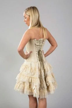 Burleska Lolita Knee Length Skirt In Taffeta 11 Burleska Lolita Knee Length Skirt In Taffeta -Burleska shop lolita knee length skirt in taffeta burleska 2 300x