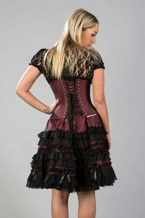 Burleska Lolita Knee Length Skirt In Taffeta 8 Burleska Lolita Knee Length Skirt In Taffeta - Image 6