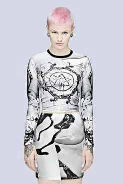 Long Clothing Long X Pussykrew Skirt -Burleska shop long x pussykrew skirt long clothing 4 300x