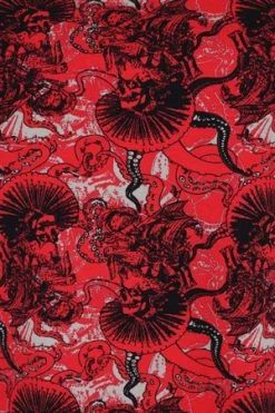 Banned Mad Dame Crop Top -Burleska shop mad dame crop top banned 4 300x