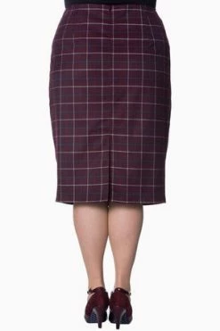 Banned Maddy Plus Size Pencil Skirt -Burleska shop maddy plus size pencil skirt banned 2 300x