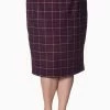 Banned Maddy Plus Size Pencil Skirt -Burleska shop maddy plus size pencil skirt banned 300x
