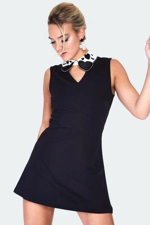 Voodoo Vixen Madison Heart-Collar Dress 3 Voodoo Vixen Madison Heart-Collar Dress