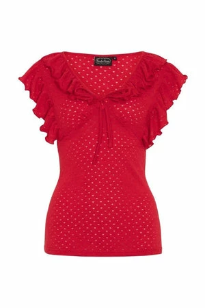 Voodoo Vixen Maria Vintage Red Top 5 Voodoo Vixen Maria Vintage Red Top - Image 3