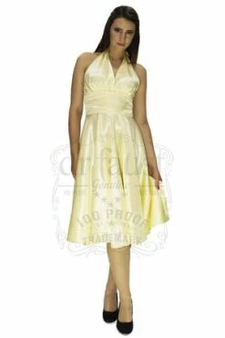 Dr Faust Marilyn Monroe Style Cocktail Midi Dress - Caroline