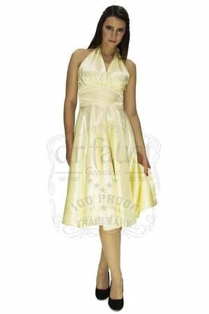 Dr Faust Marilyn Monroe Style Cocktail Midi Dress - Caroline 3 Dr Faust Marilyn Monroe Style Cocktail Midi Dress - Caroline