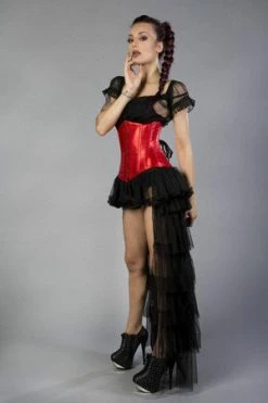 Burleska Maya Bustle Skirt In Net 11 Burleska Maya Bustle Skirt In Net -Burleska shop maya bustle skirt in net burleska 3 300x