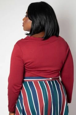 Voodoo Vixen Melanie Tie Neck Top -Burleska shop melanie tie neck top voodoo vixen 6 300x