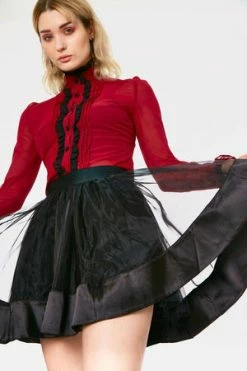Jawbreaker Mesh Mini Skirt 12 Jawbreaker Mesh Mini Skirt -Burleska shop mesh mini skirt jawbreaker 4 300x