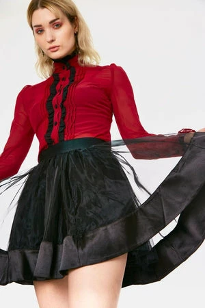 Jawbreaker Mesh Mini Skirt 6 Jawbreaker Mesh Mini Skirt - Image 4