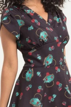 Voodoo Vixen Mia Tea-Time Full Day Dress -Burleska shop mia tea time full day dress voodoo vixen 4 300x