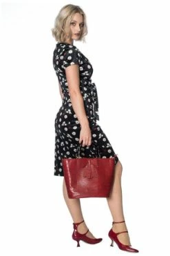 Banned Midnight Floral Dress -Burleska shop midnight floral dress banned 5 300x