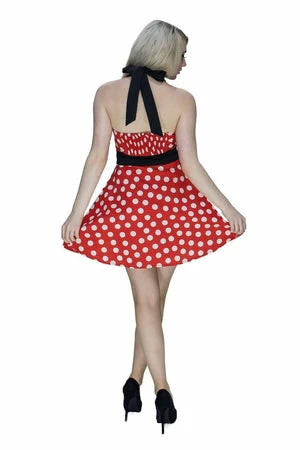 Dr Faust Minnie Mouse Style Mini Dress - Anna 4 Dr Faust Minnie Mouse Style Mini Dress - Anna - Image 2