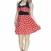 Dr Faust Minnie Mouse Style Mini Dress - Anna