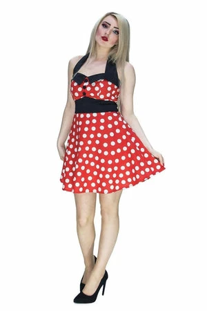 Dr Faust Minnie Mouse Style Mini Dress - Anna 3 Dr Faust Minnie Mouse Style Mini Dress - Anna