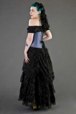 Burleska Mistress Underbust Steel Boned Waist Training Corset In Taffeta 21 Burleska Mistress Underbust Steel Boned Waist Training Corset In Taffeta -Burleska shop mistress underbust steel boned waist training corset in taffeta burleska 10 300x