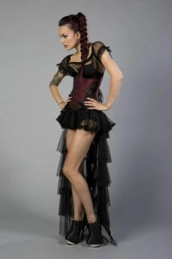 Burleska Mistress Underbust Steel Boned Waist Training Corset In Taffeta 19 Burleska Mistress Underbust Steel Boned Waist Training Corset In Taffeta -Burleska shop mistress underbust steel boned waist training corset in taffeta burleska 8 300x