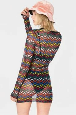 Jawbreaker MiX TApE Mesh Dress 8 Jawbreaker MiX TApE Mesh Dress -Burleska shop mix tape mesh dress jawbreaker 2 300x