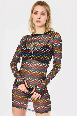 Jawbreaker MiX TApE Mesh Dress 3 Jawbreaker MiX TApE Mesh Dress