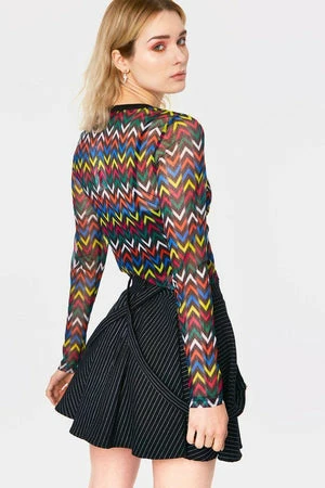 Jawbreaker Mix TaPe Mesh Top 4 Jawbreaker Mix TaPe Mesh Top - Image 2