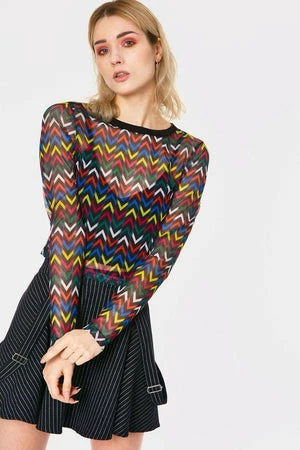 Jawbreaker Mix TaPe Mesh Top 5 Jawbreaker Mix TaPe Mesh Top - Image 3