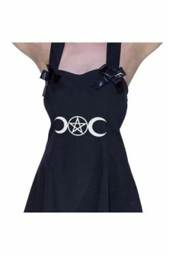 Dr Faust Moon Child Little Black Mini Dress - Jezebeth 5 Dr Faust Moon Child Little Black Mini Dress - Jezebeth -Burleska shop moon child little black mini dress jezebeth dr faust 2 300x