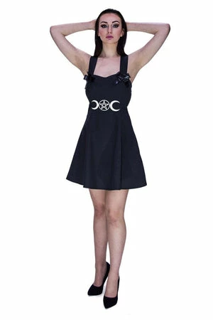 Dr Faust Moon Child Little Black Mini Dress - Jezebeth 3 Dr Faust Moon Child Little Black Mini Dress - Jezebeth