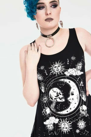 Jawbreaker Moonstone Longline Sleeveless Top With Back Mesh 6 Jawbreaker Moonstone Longline Sleeveless Top With Back Mesh - Image 4