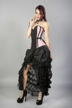 Burleska Morgana Long Overbust Burlesque Corset In Taffeta 24 Burleska Morgana Long Overbust Burlesque Corset In Taffeta -Burleska shop morgana long overbust burlesque corset in taffeta burleska 12 300x