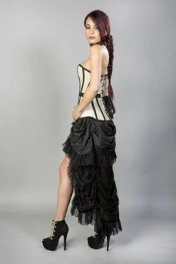 Burleska Morgana Long Overbust Burlesque Corset In Taffeta 18 Burleska Morgana Long Overbust Burlesque Corset In Taffeta -Burleska shop morgana long overbust burlesque corset in taffeta burleska 6 300x