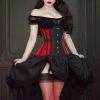 Burleska Morgana Underbust Steel Boned Corset In Taffeta 1 Burleska Morgana Underbust Steel Boned Corset In Taffeta -Burleska shop morgana underbust steel boned corset in taffeta burleska 300x