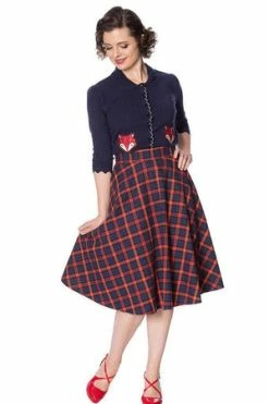 Banned Mrs Clause Pleated Skirt