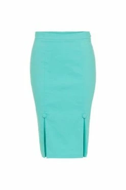 Voodoo Vixen Nicole Green Pencil Skirt -Burleska shop nicole green pencil skirt voodoo vixen 3 300x